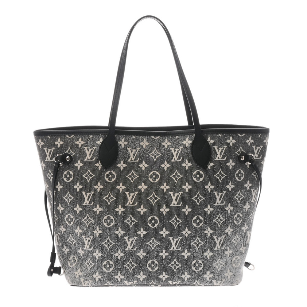 Louis Vuitton Monogram Neverfull Gray Jacquard Tote Bag
